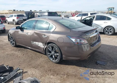 2014 Nissan Maxima 3.5 Sv z USA, uszkodzony, nr VIN 1N4AA5AP4EC432953